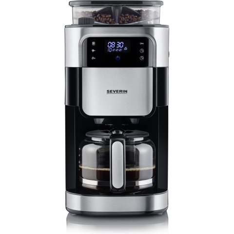 Severin KA4813 Koffezetapparaat RVS/Zwart
