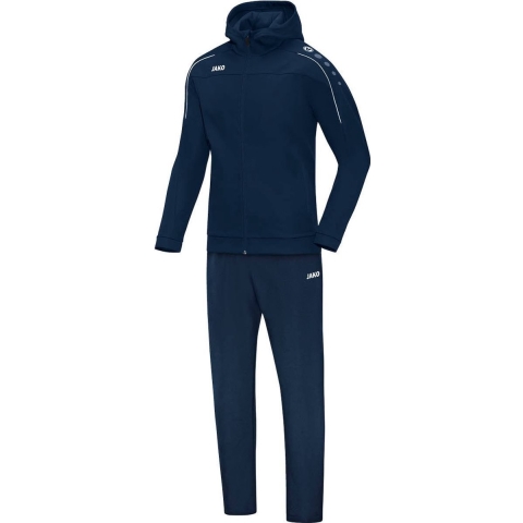 JAKO M9650D Vrijetijdspak Met Kap Classico Dames - Marine - 36