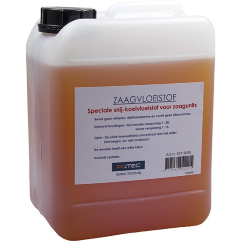Rotec Snij- koelvloeistof wit in jerry-can à 5 ltr. - 9019050 - 901.9050