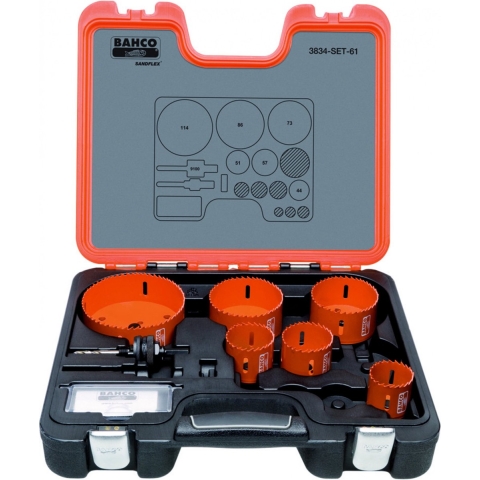 Bahco gatzagenset | 3834-SET-61