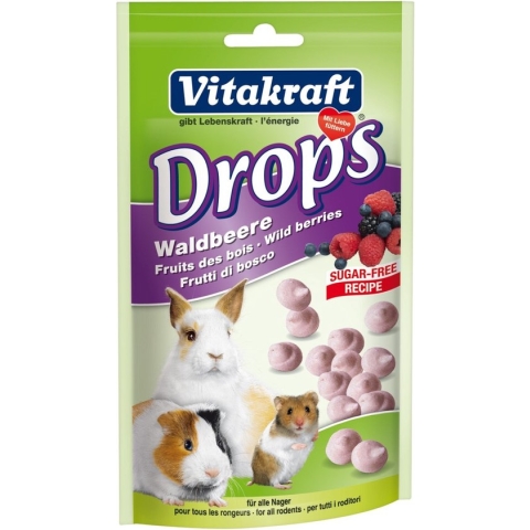 Vitakraft Vitakraft Bosvruchtendrops 75 gram