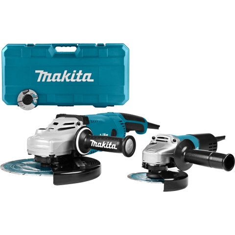 Makita DK0054X1 Combiset Haakse slijpers 125/230mm 230V
