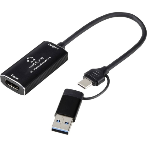 Renkforce RF-4KVC-100 Video Capture System USB Plug & Play