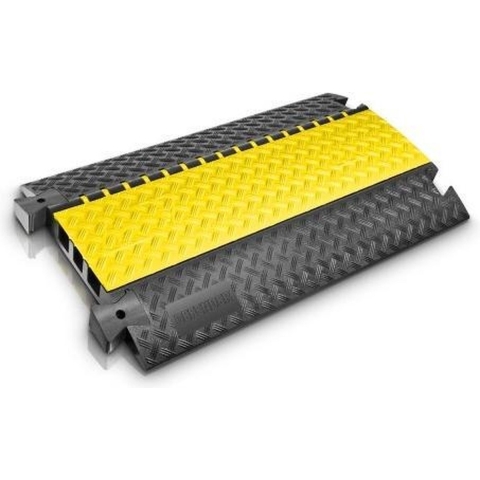 DEFENDER by Adam Hall Kabelbrug 85002 Thermoplastisch polyurethaan (TPU) Zwart, Geel Aantal kanalen: 3 1005 mm Inhoud: 1 stuk(s)