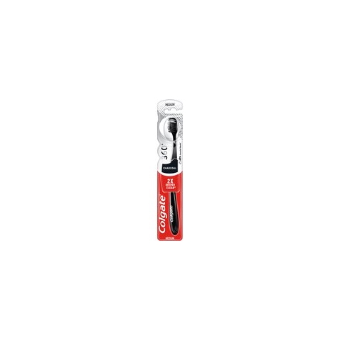 12x Colgate Tandenborstel 360 Black Medium