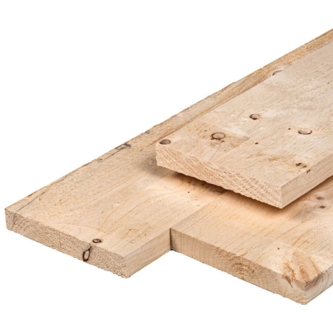 Steigerplank Midden-Europees vuren 2,9x19,0x500 cm Tuindeco - Tuindeco