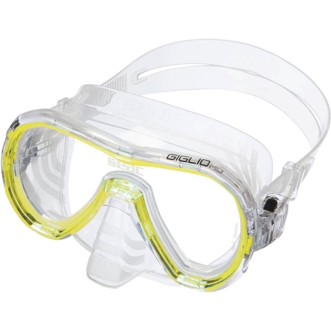 Seac Duikmasker - Giglio MD - Geel - Seac - 4-8 jaar - Duikmasker