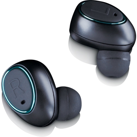 Lenco EPB410 Bluetooth IPX4 TWS Earphone met Powerbank Zwart