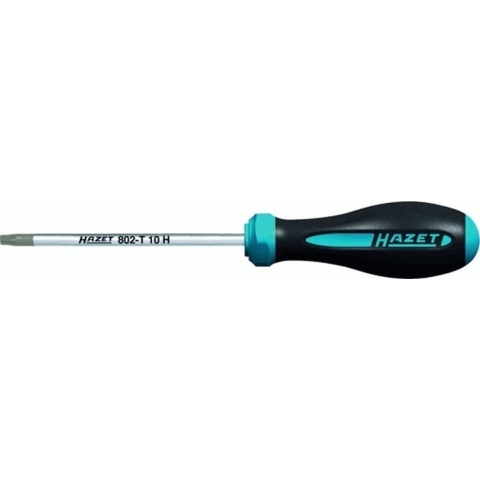 HAZET HEXAnamic®-schroevendraaier 802-T10H · Tamper resistant TORX®-profiel · SW T10H