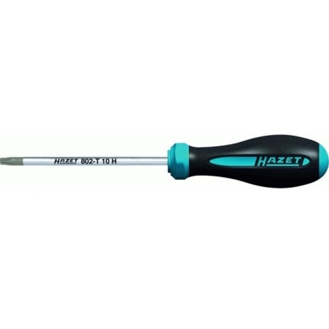 HAZET HEXAnamic®-schroevendraaier 802-T15H · Tamper resistant TORX®-profiel · SW T15H
