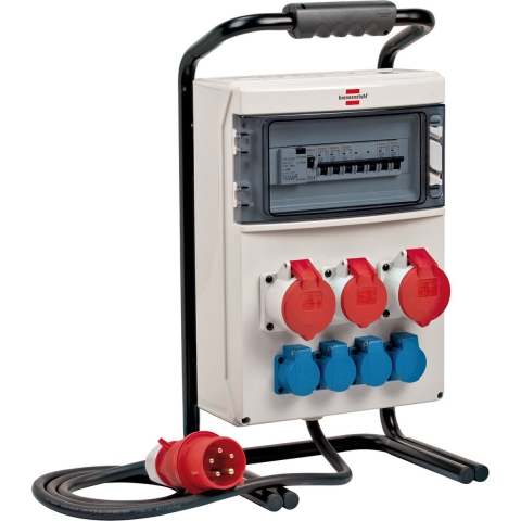 Brennenstuhl Mobiele stroomverdeler BSV 4 IP44 2m H07RN-F5G4,0 2x32A + 1x16A - 1154900011