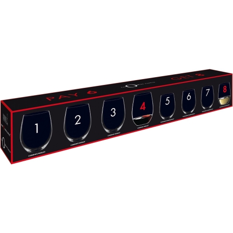 Riedel Wijnglazen Set O Wine - 620 ml - Pay 6 Get 8