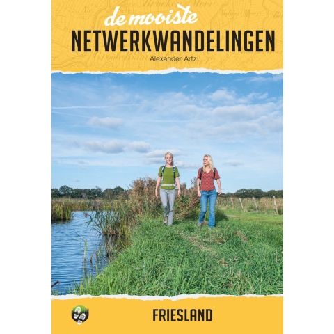De mooiste netwerkwandelingen: Friesland (Paperback)