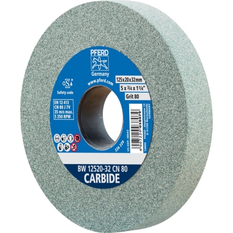 PFERD TOOLS 39009723 Schuurblokschijf Diameter 125 mm Boordiameter 32 mm Glas, Metaal, Staal 1 stuk(s)