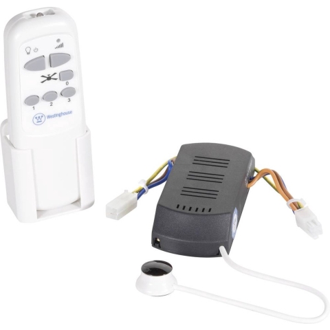 Westinghouse 78095-40 Afstandsbediening voor plafondventilator Wit, Grijs