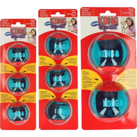Kong Rubber Stuiterbal met Pieper