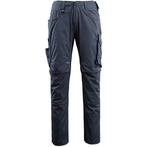 16079-230-010 Lemberg Unieke Extra Lichtgewicht Broek met Kneepad Zakken, Maat 76C48, Donker Navy