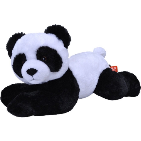 Pluche zwart/witte panda beer/beren knuffel 30 cm speelgoed -