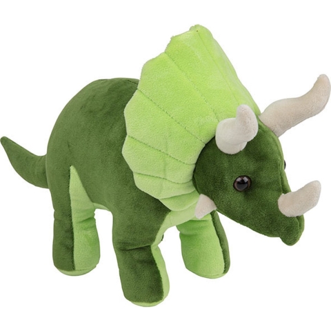Pluche knuffel dinosaurus Triceratops van 20 cm -
