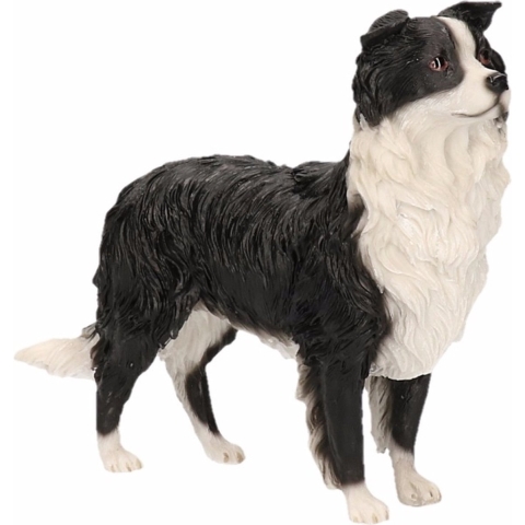 Honden beeldje - Border Collie - 14 cm - beelden hond -