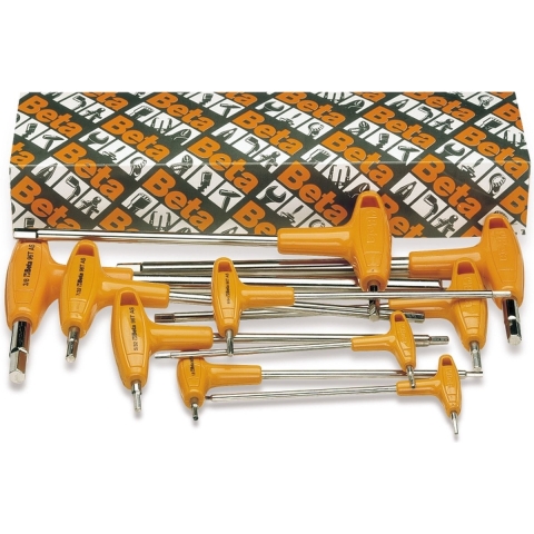 Beta 10-delige set haakse stiftsleutels met krachthandgreep (art. 96T/AS) 96T/AS10 - 000960683