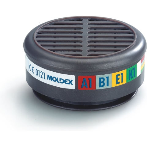 Moldex Gasfilter | EN 14387:2004 + A1:2008 A1B1E1K1 | A1 B1 E1 K1 | 10 stuks - 890001 890001