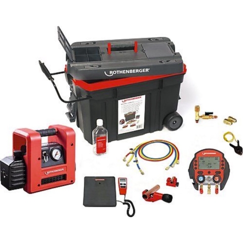 Rothenberger Complete koel-/aircondintioningsset | digitaal tot 1 3/8 inch 6-35 mm 230 / 50 V / Hz | 1 stuk - 1000002561 1000002561