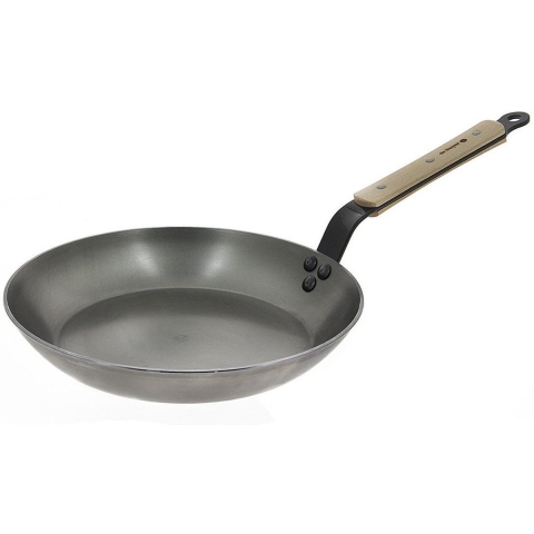 De Buyer Koekenpan Mineral B Hout - ø 26 cm - zonder anti-aanbaklaag