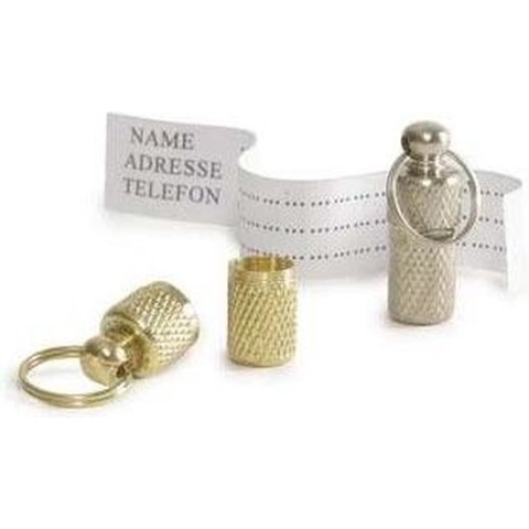 Adreskoker hond zilverkleurig