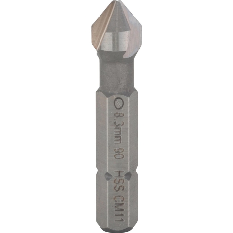 Bosch Accessories Bosch Power Tools 2608596405 Kegelverzinkboor 8.3 mm HSS 1/4 (6.3 mm) 1 stuk(s)
