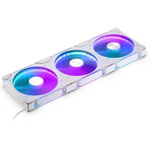 Phanteks D30 PWM Reverse Airflow D-RGB PC-ventilator Wit (b x h x d) 140 x 30 x 140 mm