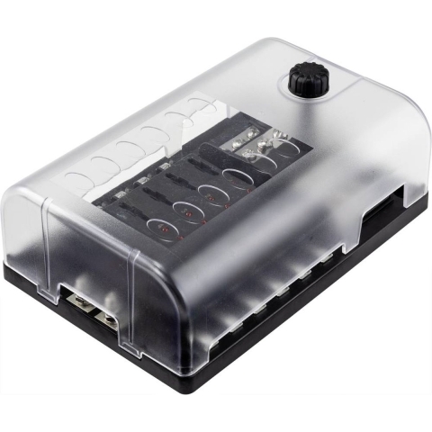 TRU COMPONENTS TC-9067928 TC-9067928 Autozekeringhouder Met statusaanduiding Geschikt voor Platte zekering standaard 30 A 32 V/DC 1 stuk(s)
