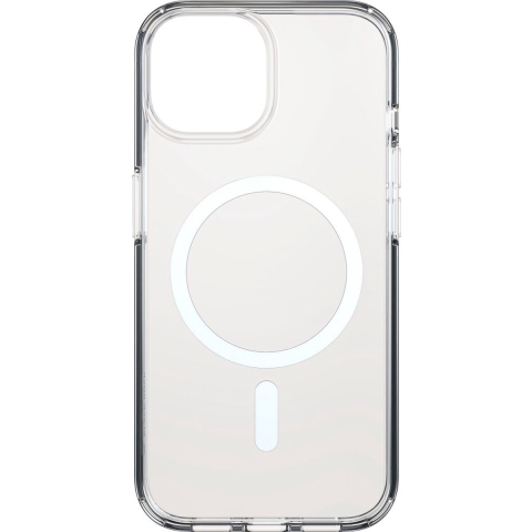 Black Rock Mag Clear Case Backcover Apple iPhone 15 Transparant MagSafe compatible, Stootbestendig