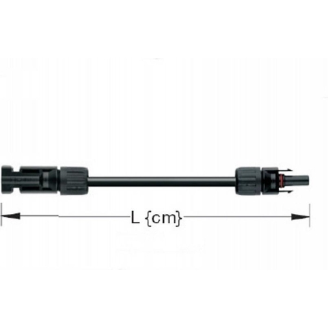 Victron Energy SCA001000100 L=10m/6mm² MC4-M/F conn. (PV-ST01) Zonne-energiekabel