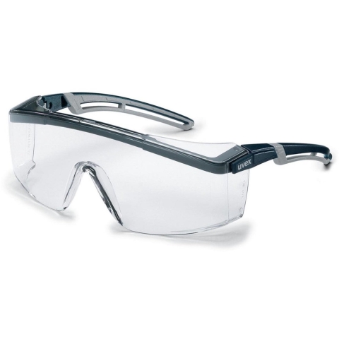 uvex astrospec 9164187 Veiligheidsbril Incl. UV-bescherming Grijs, Zwart EN 166, EN 170 DIN 166, DIN 170