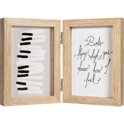 Henzo Fotolijst piano tweeluik 13x18cm
