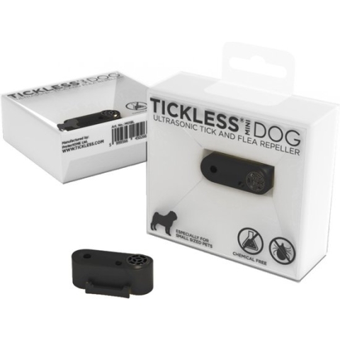 TICKLESS Teek En Vlo Afweer MINI HOND - Zwart