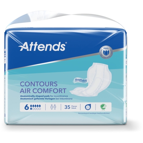 Attends Contours Air Comfort 6 | 35 stuks