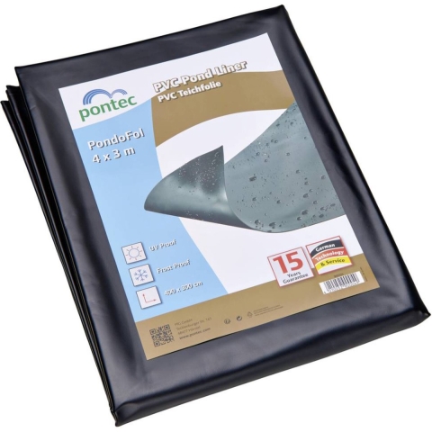 Oase Pontec zwart Pre-Packed 0.5 mm / 4 x 3 m - Oase