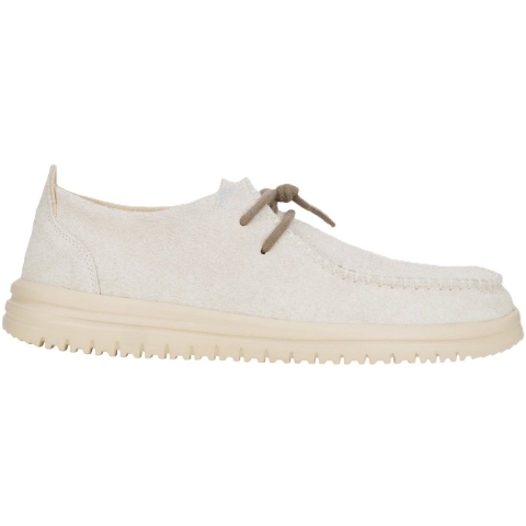 HEYDUDE Instappers Heren Wally NXT Wit 41 Suède