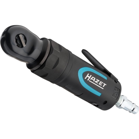 HAZET Slag ratelschroevendraaier 9021SR-1 · 3/8 inch (10 mm) vierkant massief · Lengte: 158 mm · Krachtig slagwerk met dubbele hamer