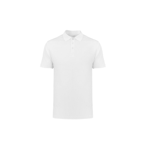 Milanoro - Elegante polo voor heren - Wit - M
