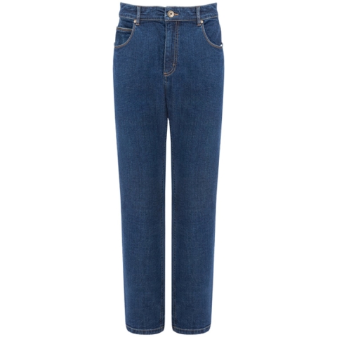 Milanoro Jeans Heren– Regular Fit met Stretch – Maat 36/32 – Zwartblauw