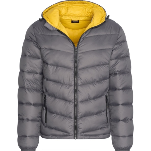 Cappuccino Italia Hooded winter jacket - Antraciet