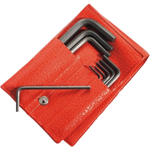 Facom jl sets metrische inbussleutels 6-kant, in etui - 82H.JL10