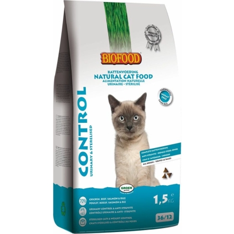 BF Petfood Kattenvoer Control 1,5 kg