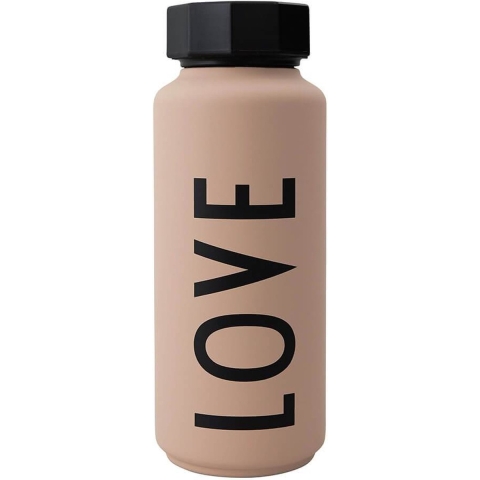 Design Letters Thermofles - Love - 500 ml - Roze - Design Letters - OneSize - Thermofles