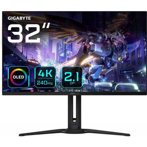 Gigabyte AORUS FO32U2P 32  4K Ultra HD 240Hz OLED Gaming Monitor
