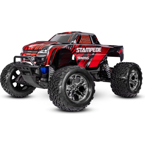 Traxxas Stampede 2WD HD electro monster truck RTR - Rood
