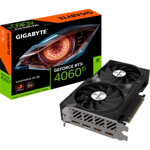 GeForce RTX 4060 Ti WINDFORCE OC 8G Grafische kaart